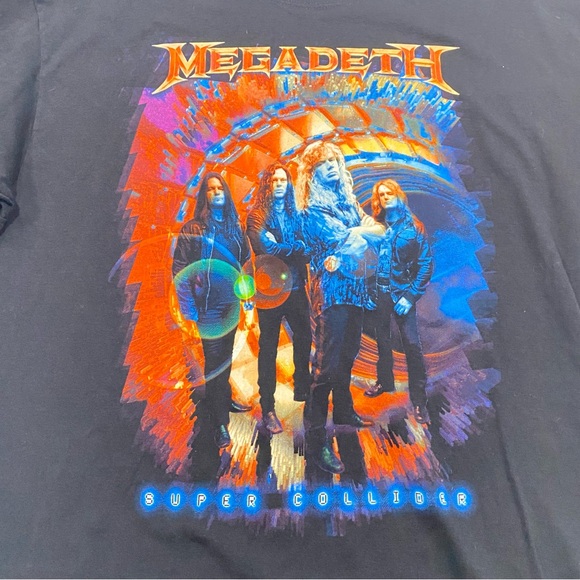 Megadeth ‘Super Collider’ 2013 tshirt, size XL - BLACK - Picture 4 of 5